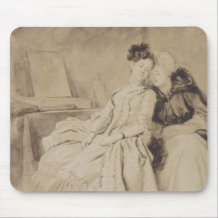 Mousepad Conversação íntimo por Fragonard