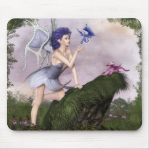 Mousepad Conversações feericamente: Dragões