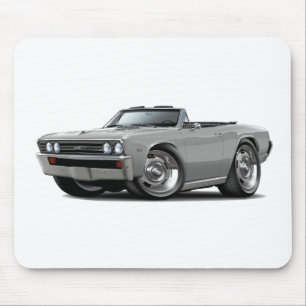 Mousepad Convertible 1967 de prata de Chevelle
