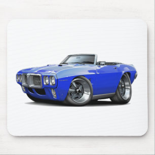 Mousepad Convertible 1969 azul de Firebird
