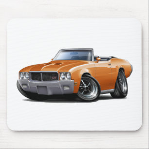 Mousepad Convertible 1970-72 alaranjado de Buick GS