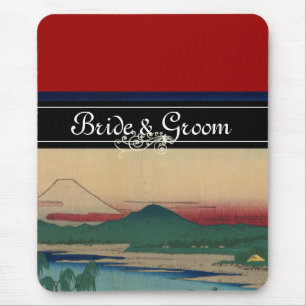 Mousepad Convites de Casamento Japoneses O Rio Tama