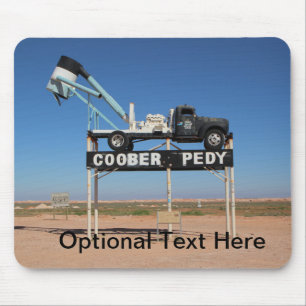 Mousepad Coober Pedy Outback Austrália Foto de Souvenir
