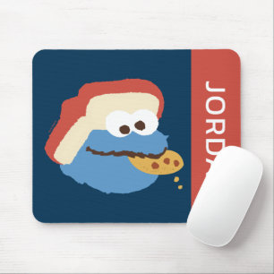 Mousepad Cookie Monster Camp Cookies Adicione seu nome