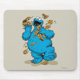 Mousepad Cookie Monster Crazy Cookies