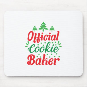 Mousepad Cookie Oficial do Xmas Art Baker