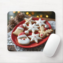 Mousepad Cookies de Natal de rico