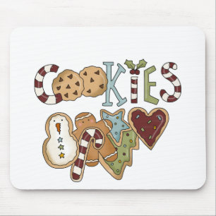 Mousepad Cookies para Papais noeis e presentes