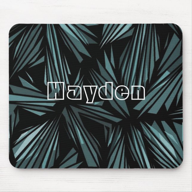 Mousepad Cool Abstract Shattered Glass Personalized (Frente)