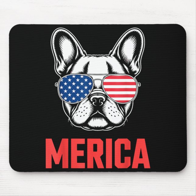Mousepad Cool French Bulldog Art For Men Women Kids Frenchi (Frente)