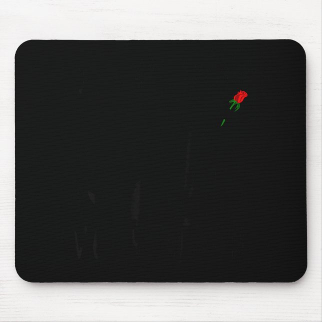 Mousepad Cool I Lab You Very Much Valentine's Day Black Lab (Frente)