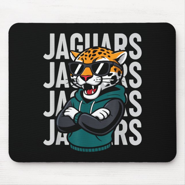 Mousepad Cool Jaguar Gift For Men Women Boys Girls Kids  (Frente)