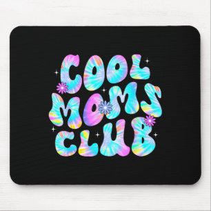 Mousepad Cool moms clube tie dye vida de mãe mama feliz dia