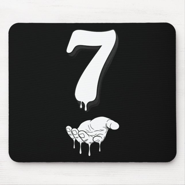 Mousepad Cool Six Seven 6 7 Meme Gen Alpha Gíria Fantasia M (Frente)