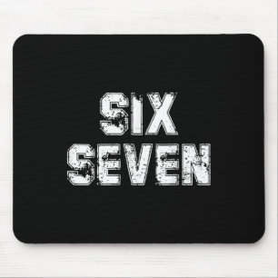 Mousepad Cool Six Seven Número Geração Alpha Gíria 6 7 Tend