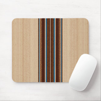 Mousepad Cool Stylish Modern Hip Trendy Wood Grain Pattern