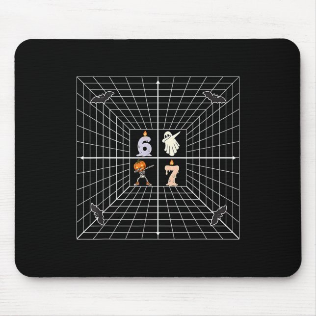 Mousepad Coordenada 6 7 Professor de Matemática Engraçado M (Frente)