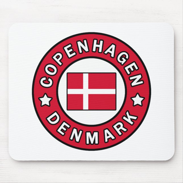 Mousepad Copenhaga Dinamarca (Frente)