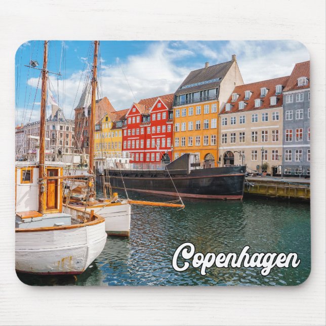 Mousepad Copenhaga, Dinamarca (Frente)