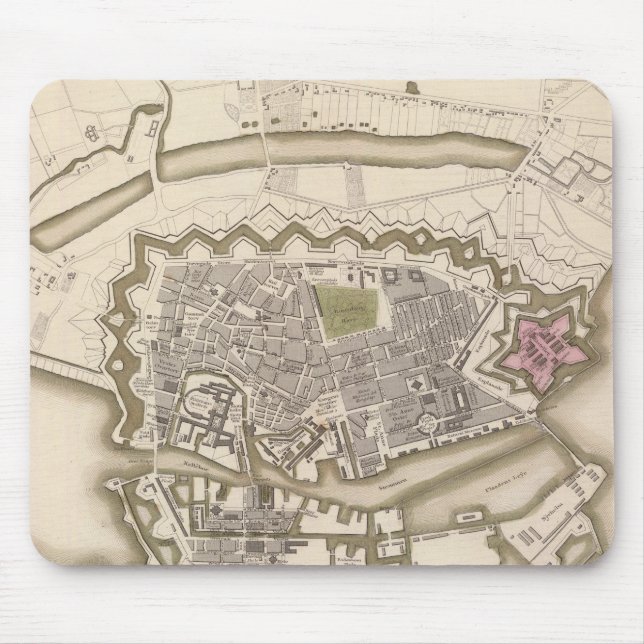 Mousepad Copenhaga, Kiobenhaven (Frente)