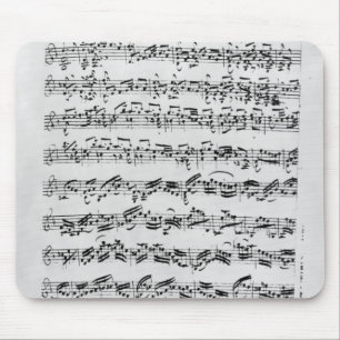 Mousepad Cópia 'de Partita no menor de D para Violin
