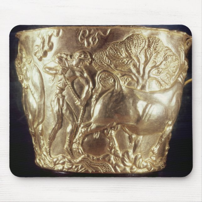 Mousepad Copo, descrevendo um touro doméstico (Frente)