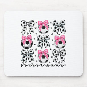 Mousepad Coquete Futebol Arco Linda Mãe Futebol Mama