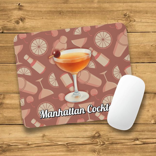Mousepad Coquetel Manhattan (Criador carregado)