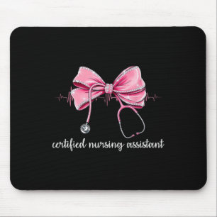 Mousepad Coquette de Estetoscópio Cna de Enfermagem de Ista