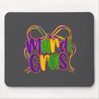 Mousepad Coquette Mardi Gras 2026 Festival New Orleans Wome