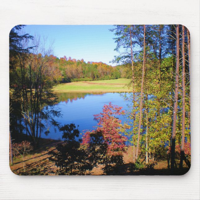 Mousepad cor completa da queda do wahoo (Frente)