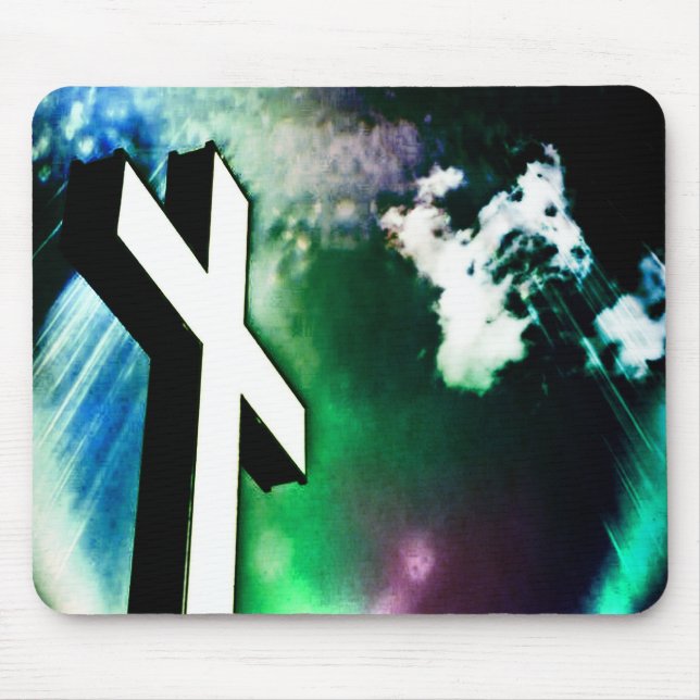 Mousepad Cor da cruz sagrada (Frente)
