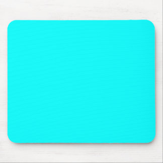 Mousepad Cor da Moda Azul Elegante Aquamarina