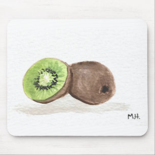 Mousepad Cor d'água da fruta de Kiwi