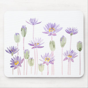 Mousepad cor d'água púrpura horizontal
