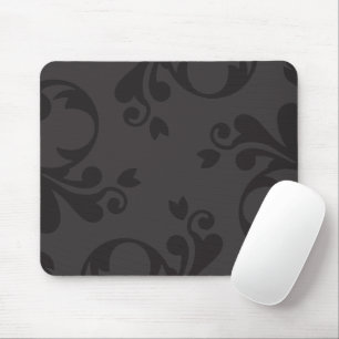 Mousepad Cor damasco, Cinza, Damasco, Damasco Francês