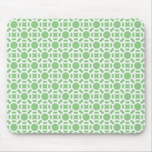 Mousepad Cor de fundo do padrão branco sem soldadura DIY