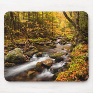 Mousepad Cor de queda Jefferson Brook Montanhas brancas