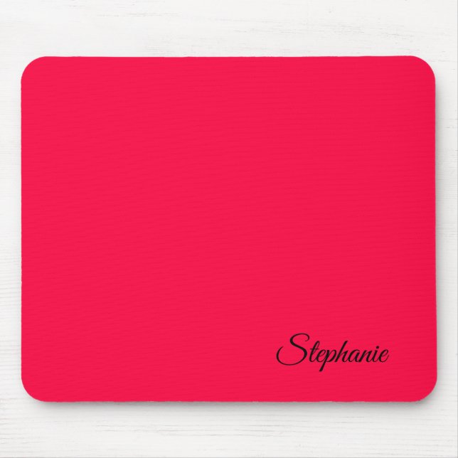 Mousepad Cor de Rosa Americana (Frente)