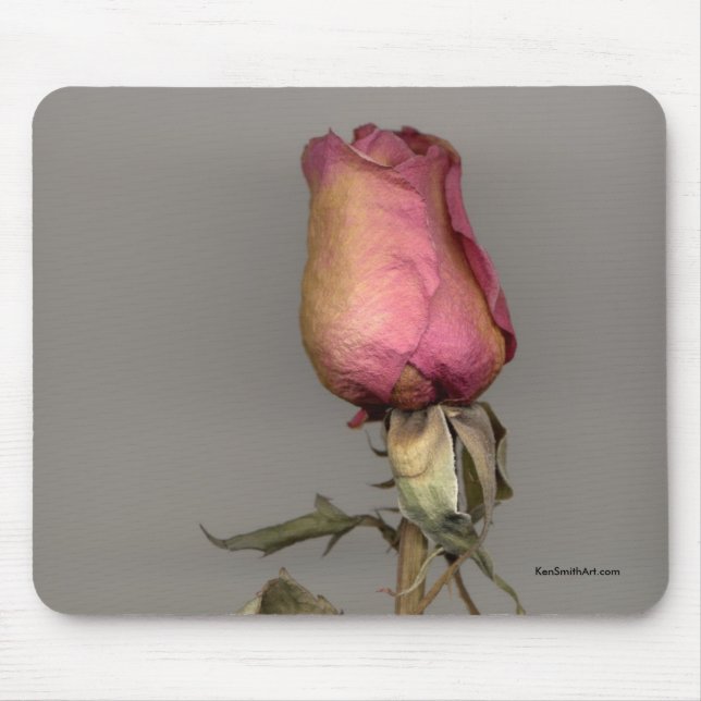 Mousepad cor-de-rosa atrasado (Frente)