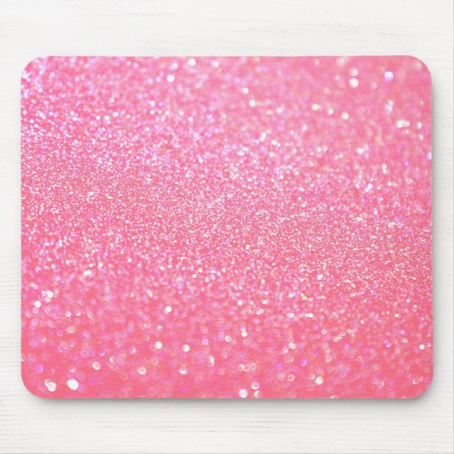 Mousepad Cor-de-rosa brilhante (Frente)