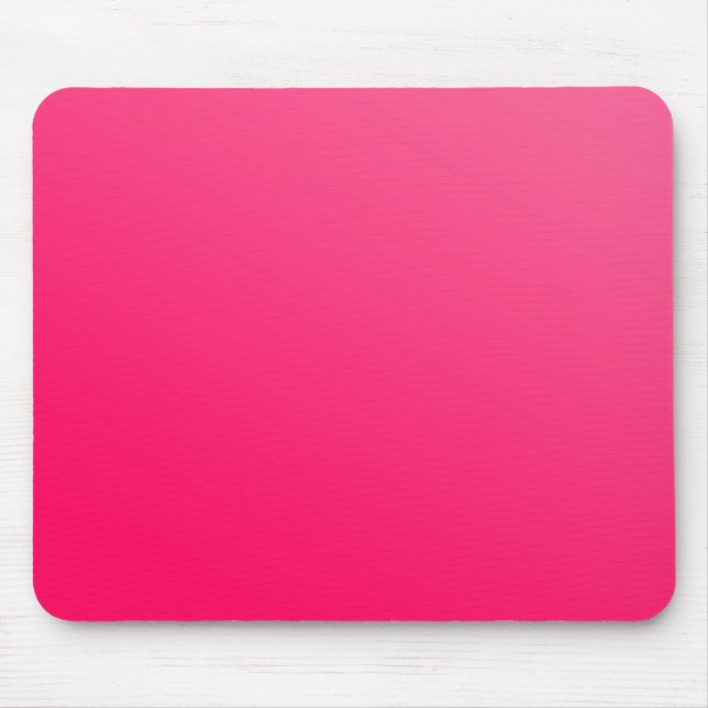 Mousepad cor-de-rosa de néon brilhante quente (Frente)