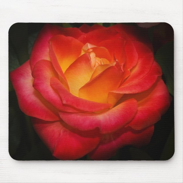 Mousepad cor-de-rosa do ardor (Frente)