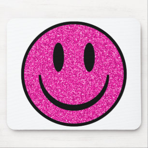 Mousepad Cor-de-rosa - Sorriso brilhante