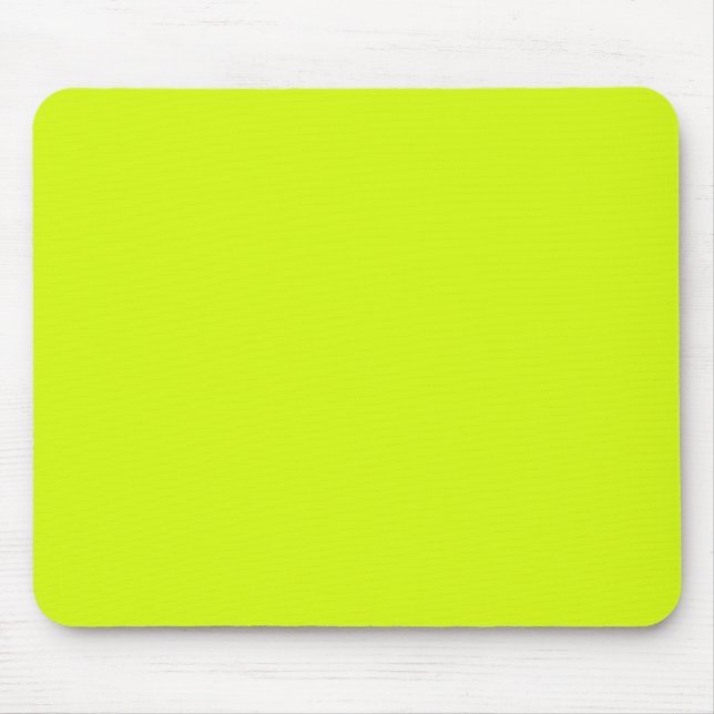 Mousepad Cor do sólido amarelo Chartreuse (Frente)