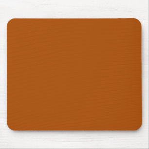 Mousepad Cor marrom-siena rica, pronta para personalizaçã