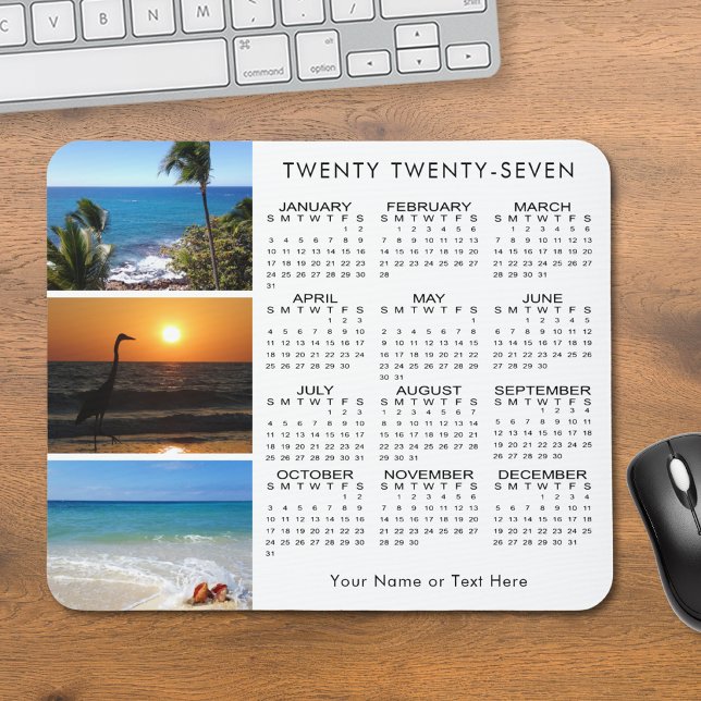 Mousepad Cor Personalizada Personalizada do Calendário 3 20 (Criador carregado)