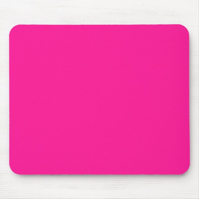 Mousepad Cor Rosa Escuro Sólido (Frente)