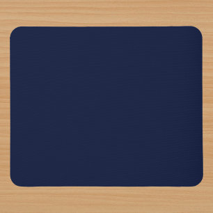 Mousepad Cor Sólida Azul do Marinho da Meia-Noite