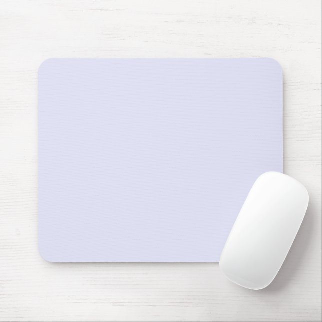 Mousepad Cor Sólida Simples Lilac Púrpura Luminosa Minimali (Com mouse)
